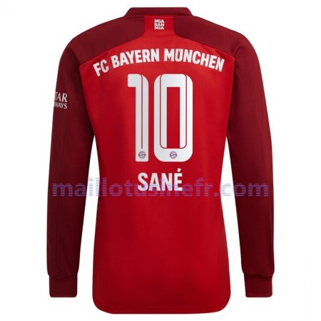 Maillot de Foot FC Bayern Munich Leroy Sane 10 Domicile 2021-22 Manches Longues Maillot de Foot FC Bayern Munich Leroy Sane 10 Domicile 2021-22 Manches Longues